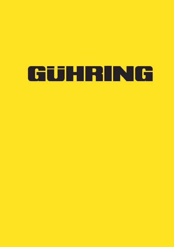 Gühring Katalog Zerspanungswerkzeuge